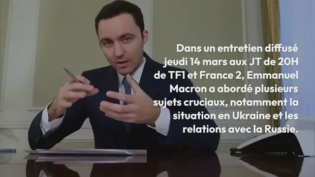 Video thumbnail for L’entretien d’Emmanuel Macron : les points clés à retenir