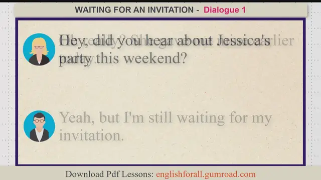 'Video thumbnail for WAITING FOR AN INVITATION'