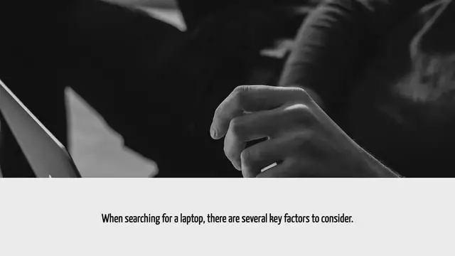 Video thumbnail for What To Look For In A Laptop