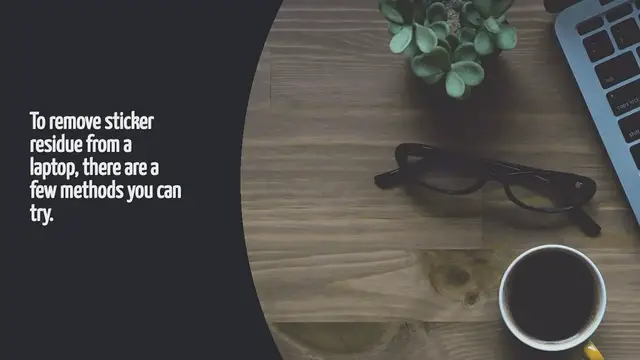 Video thumbnail for How To Get Sticker Residue Off Laptop