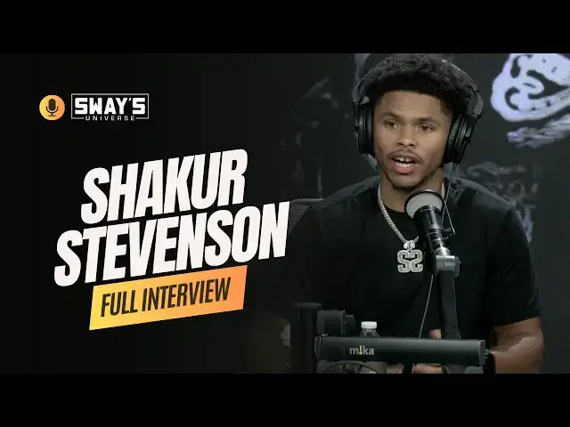 Video thumbnail for Shakur Stevenson on Fighting Tank Davis: "It Has to Happen!" | SWAY’S UNIVERSE
