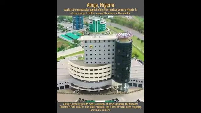 Video thumbnail for Abuja, Nigeria #shorts