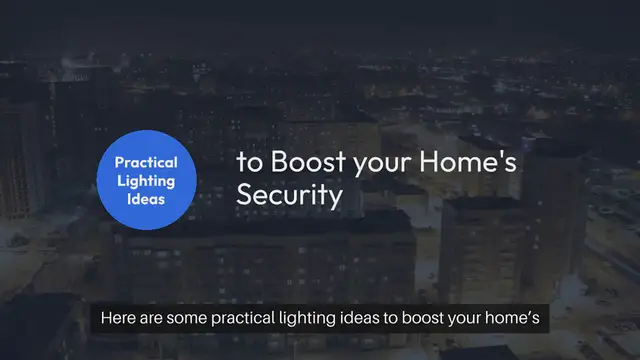 'Video thumbnail for Effective Outdoor Security Lighting Idea'