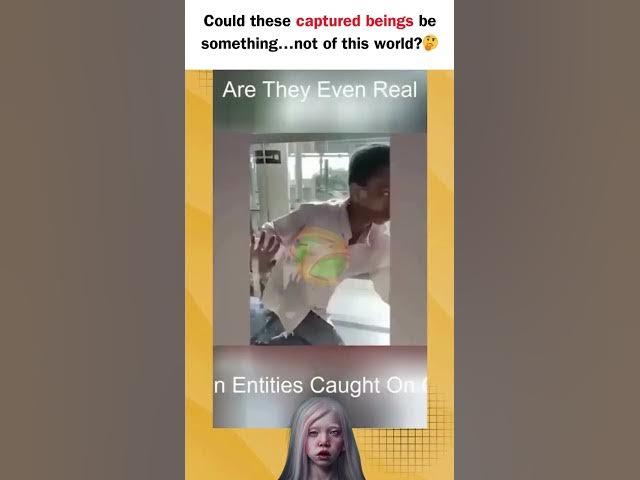 Video thumbnail for Could these captured beings be something…not of this world?🤔🤔