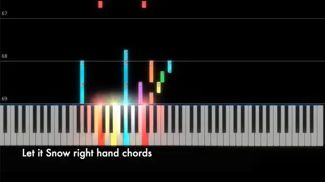 Video thumbnail for Let It Snow piano tutorial