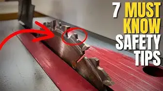 'Video thumbnail for Table Saw Safety 101'