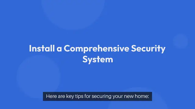 'Video thumbnail for Home Security Tips For New Construction'