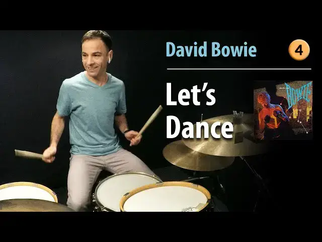 Video thumbnail for "Let's Dance" by David Bowie | Drum Lesson | Drum Cover