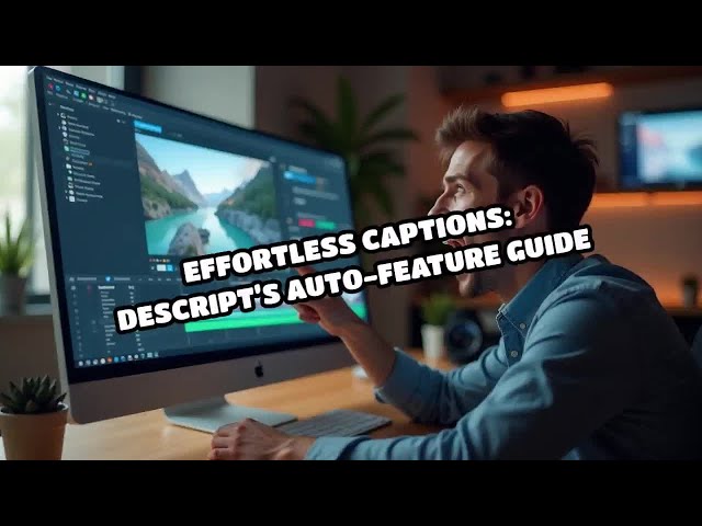 Video thumbnail for Effortless Captions: Descript’s Auto-Feature Guide