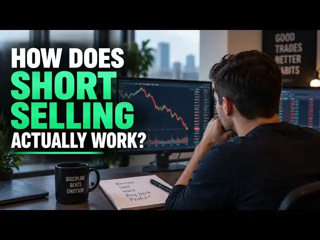 Video thumbnail for How does short selling actually work?