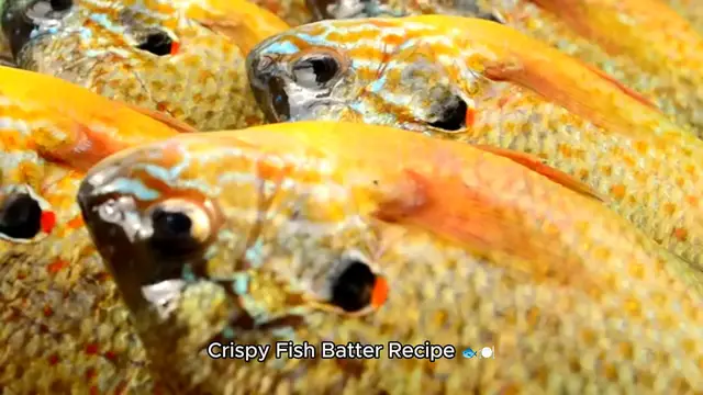 Video thumbnail for fish batter recipe