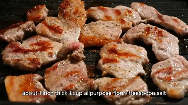 Video thumbnail for fried pork chops recipe