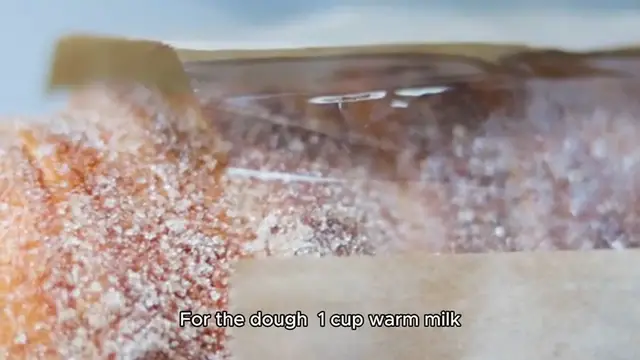 Video thumbnail for cinnamon bun recipe