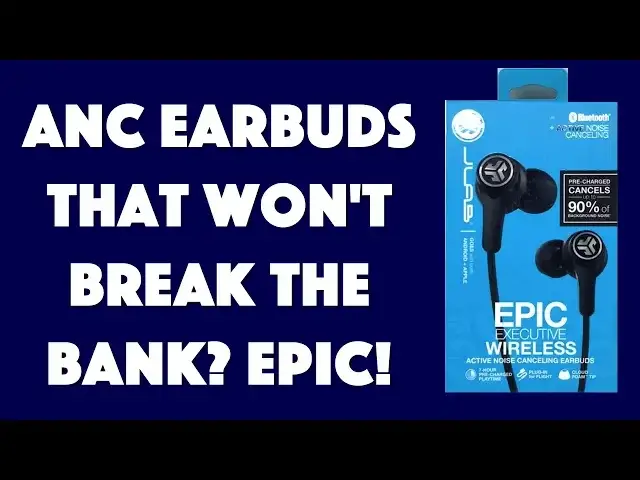 'Video thumbnail for The Surprising JLab Audio EPIC Executive ANC Earbuds Reviewed!'