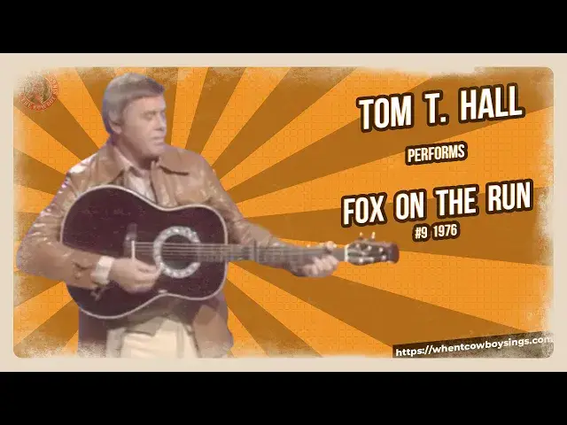 Video thumbnail for Tom T. Hall - Fox on the Run 1977