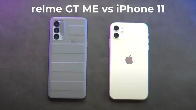 Video thumbnail for realme GT Mater Edition vs iPhone 11 Speed Test