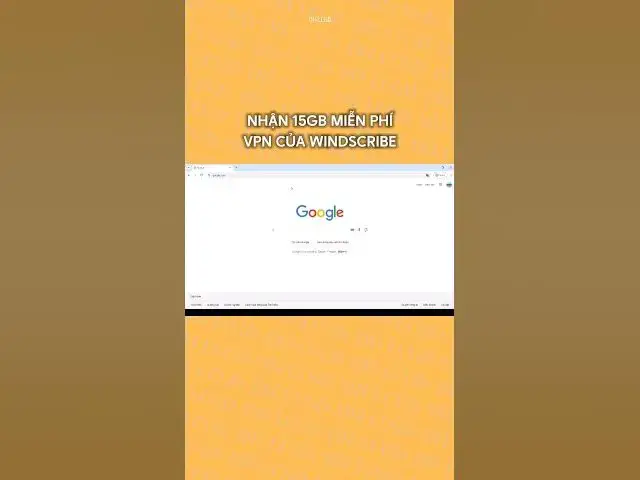 Video thumbnail for Hướng dẫn nhận 15GB dung lượng VPN mỗi tháng của Windscribe miễn phí #dhlcgd #thanhcongnghe #gaming