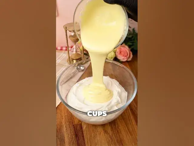 Video thumbnail for 4-Ingredient Vanilla Ice Cream | Quick & Easy Dessert #easyrecipe