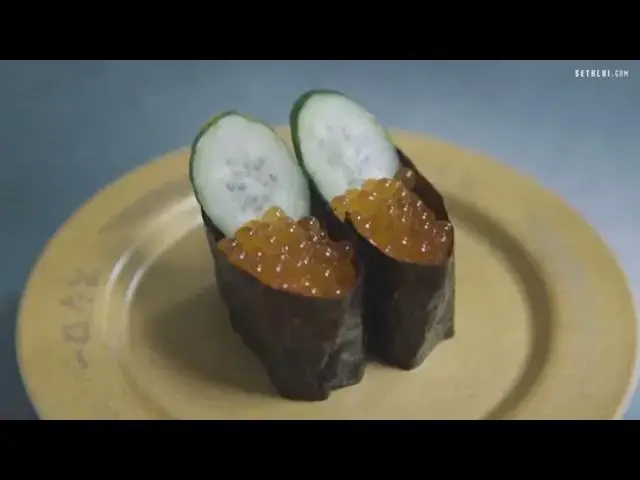 'Video thumbnail for 24 Hours In A Conveyor Belt Sushi Restaurant -Sushi'