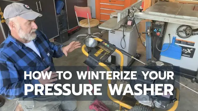 Video thumbnail for How to Winterize a Pressure Washer FAST