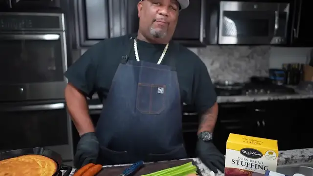 Video thumbnail for The BEST Southern Cornbread Dressing (Never Dry!)