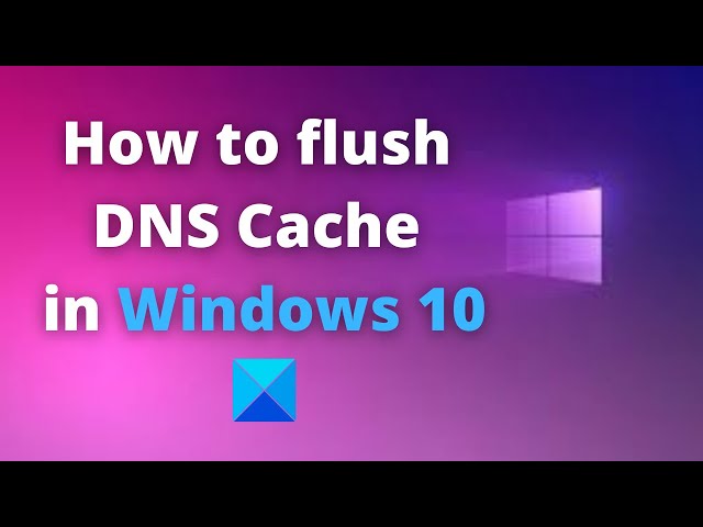 Video thumbnail for How to flush DNS Cache in Windows 11
