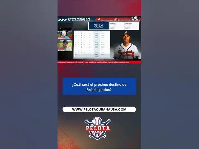 Video thumbnail for ⚾🇨🇺 ¿Cuál será el próximo destino de Raisel Iglesias?