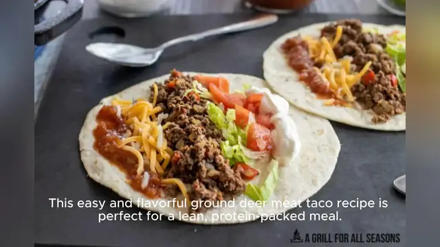 Video thumbnail for ground deer meat recipe