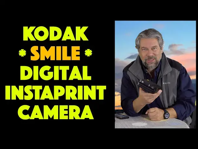 'Video thumbnail for Kodak Smile Classic Digital Instant Camera - DEMO & REVIEW'