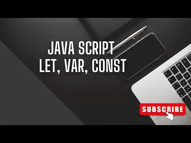 'Video thumbnail for Variables: let, var & const in JavaScript | JavaScript Tutorial In Hindi #2'