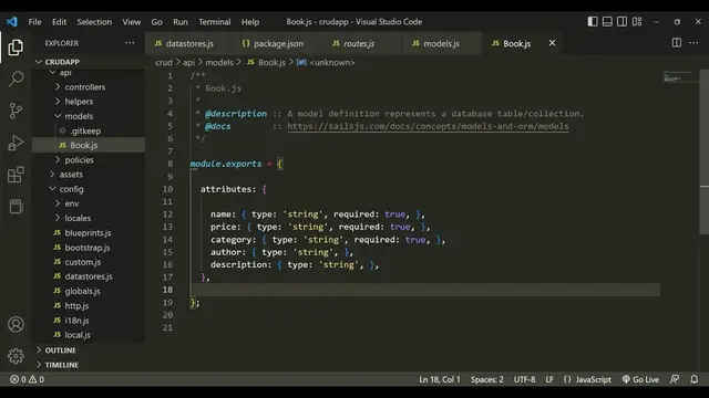 Video thumbnail for Build a Sails.js CRUD Backend REST API Using MySQL & MongoDB in Browser