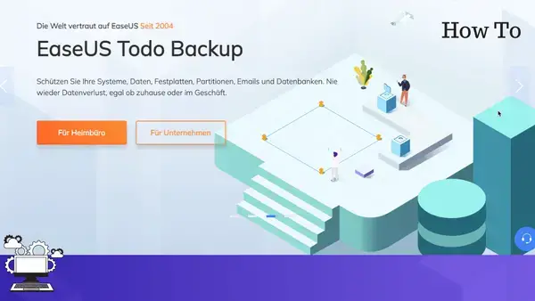 Video thumbnail for Eine Windows Sicherung mit dem Programm Easue-Todo-Backup erstellen