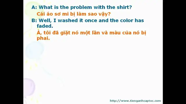 Video thumbnail for English For Sellers - Unit 10 - Dialogue 02