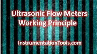 Video thumbnail for Ultrasonic FlowMeters Working Principle