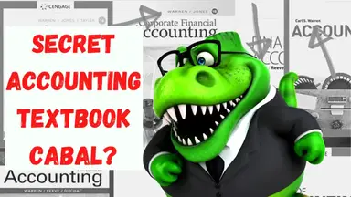 'Video thumbnail for Secret Accounting Textbook Cabal? | Accounting How To | How to Pass Accounting Class'