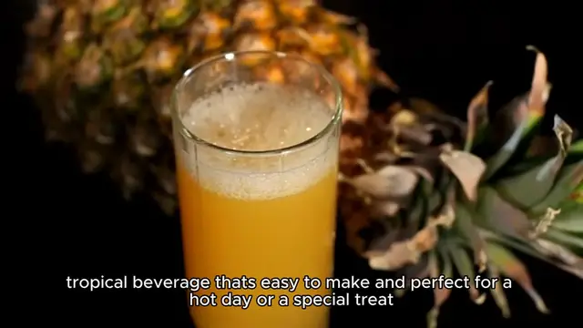 'Video thumbnail for pineapple tea recipe'