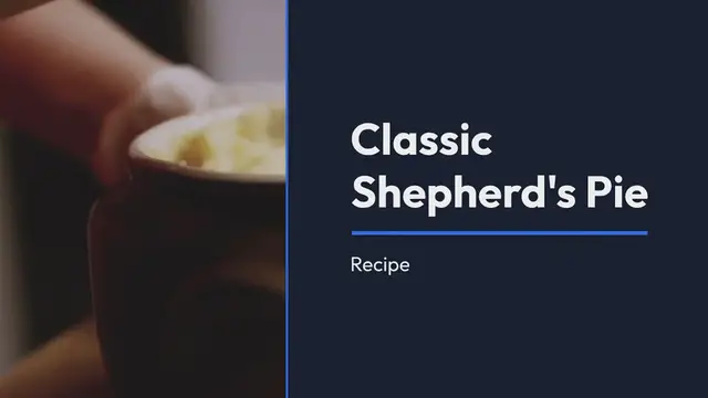 Video thumbnail for Classic American Shepherd's Pie Recipe