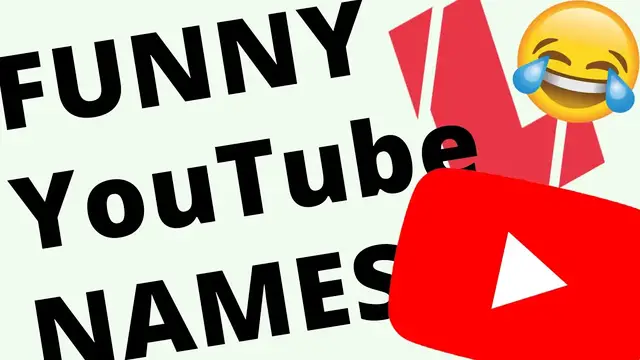 Video thumbnail for Funny Names For YouTube Channels