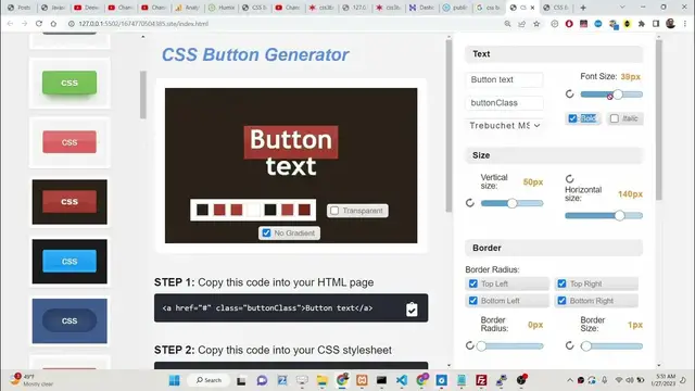 Video thumbnail for Google Adsense & Ezoic CSS Button Generator Earning Online Tool Script (FULL SOURCE CODE) $$