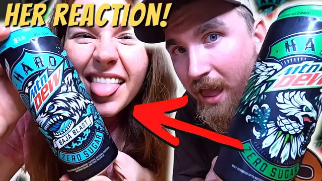 Video thumbnail for HARD Mtn Dew Review | Original vs Baja Blast!