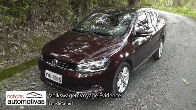 Video thumbnail for Volkswagen Voyage Evidence - Detalhes - NoticiasAutomotivas.com.br