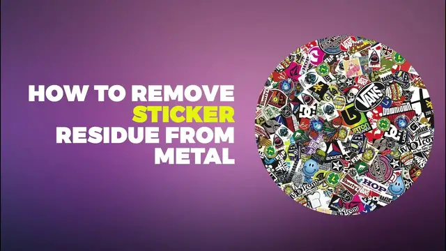 'Video thumbnail for How to Remove Sticker Residue from metal'