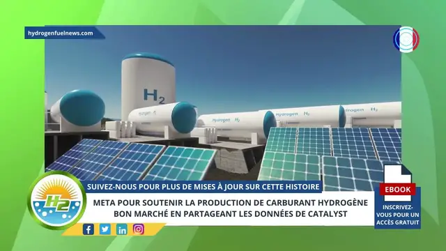 Video thumbnail for [French] Meta to support cheap hydrogen fuel production by sharing catalyst data