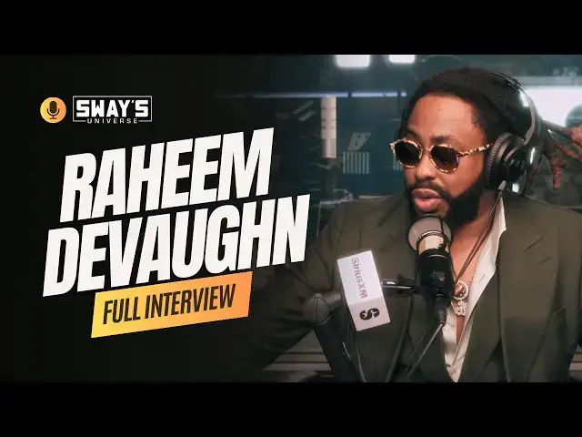 Video thumbnail for Is Streaming Dead? Raheem DeVaughn on the Future of Music Sales | SWAY’S UNIVERSE