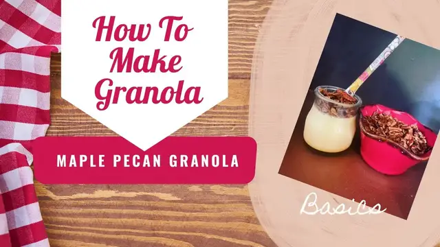 Video thumbnail for How To Make Homemade Granola // Basics // Jeni Gough