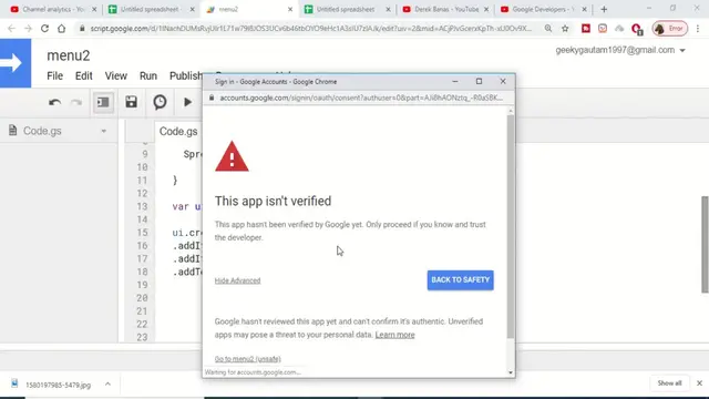 Video thumbnail for Google Sheets Youtube Data API Tutorial Using Google Apps Script