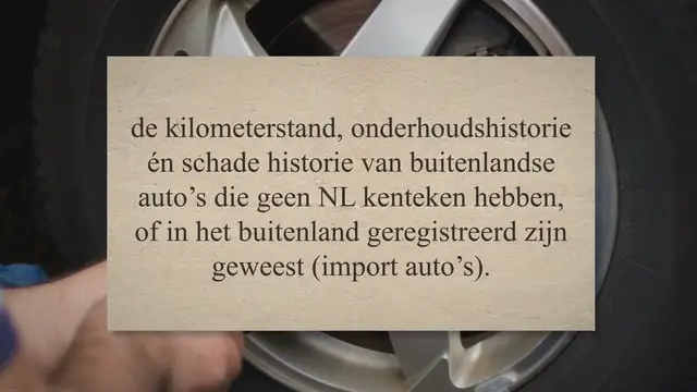 'Video thumbnail for Chassisnummer Check - Check de geschiedenis van Buitenlandse auto's'