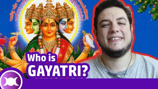 Video thumbnail for Hindu Goddess Gayatri - Personification of Gayatri Mantra