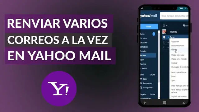 Video thumbnail for Cómo reenviar varios correos electrónicos a la vez en YAHOO MAIL