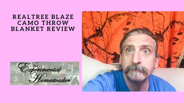 Video thumbnail for Realtree Blaze Camo Throw Blanket Review
